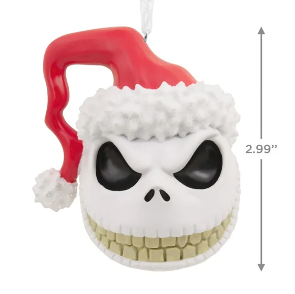 Disney Tim Burton's The Nightmare Before Christmas Jack Skellington Head - Picture 4 of 6